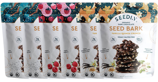 SEEDLY Dark Chocolate Bark