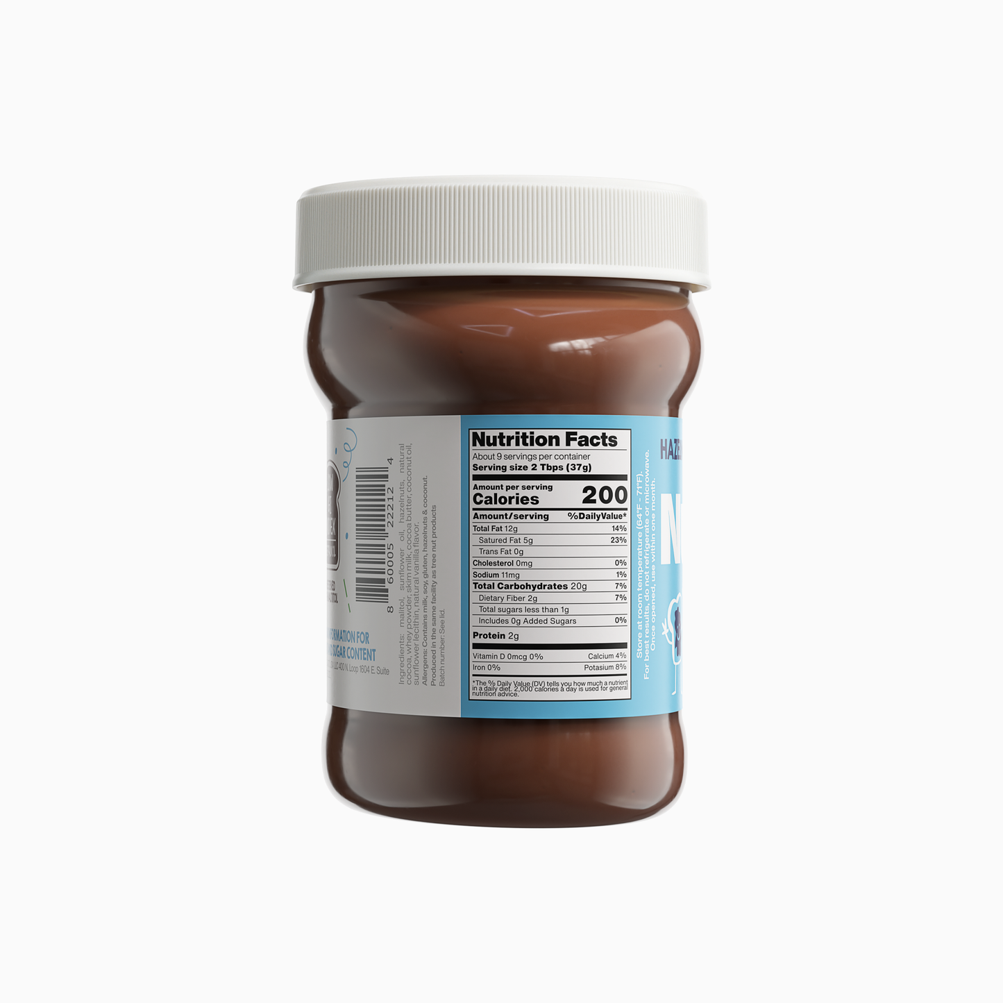 Crunchy Hazelnut Spread | Healthy Snacks, Sugar Free, Keto