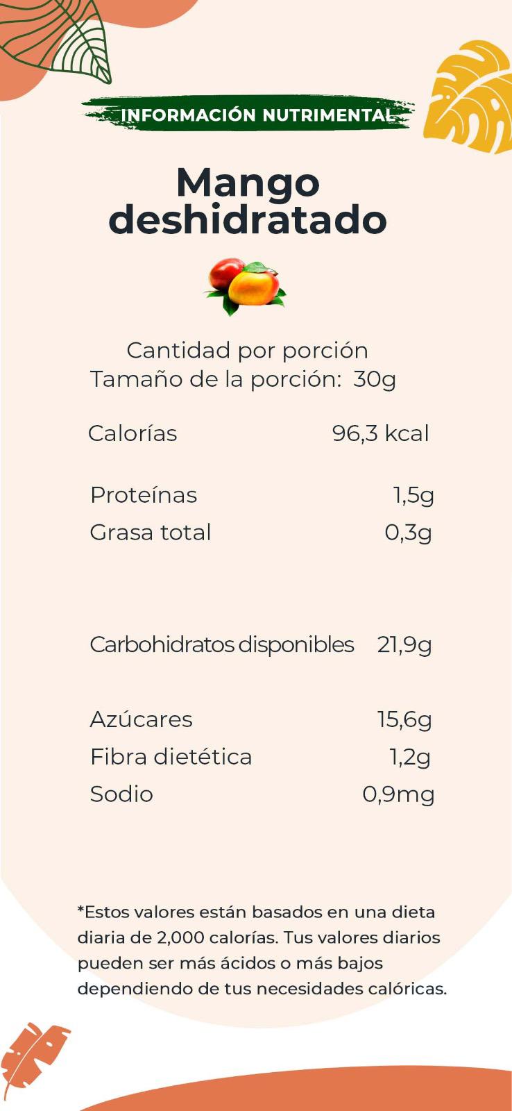 Mango Deshidratado