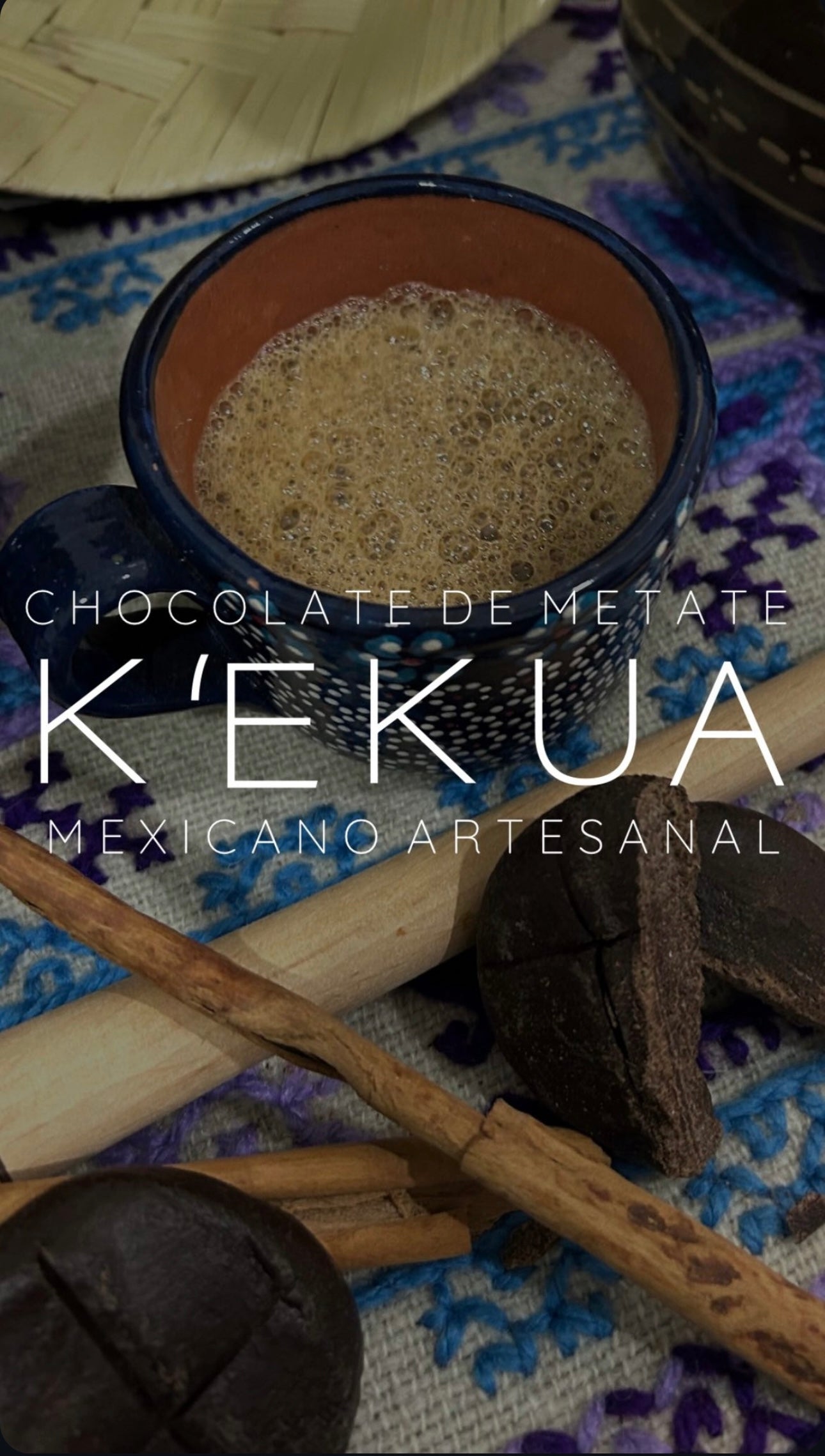Chocolate De Metate / Chocolate Cacao Tablets
