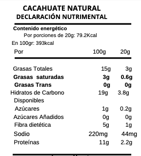 Cacahuate Japones Horneado