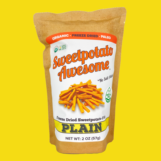 2 oz Plain (No Salt) Sweetpotato Fries