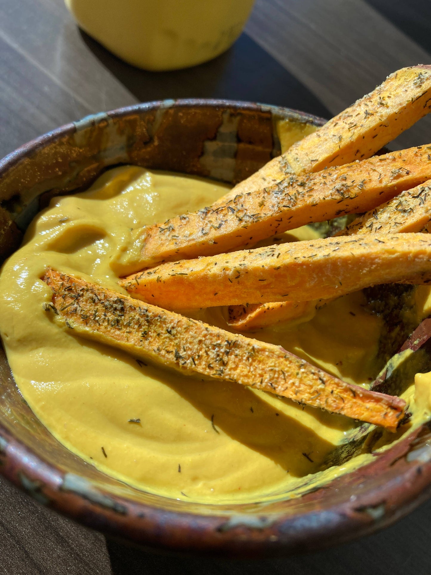 2 oz Dill and Garlic Sweetpotato Fries