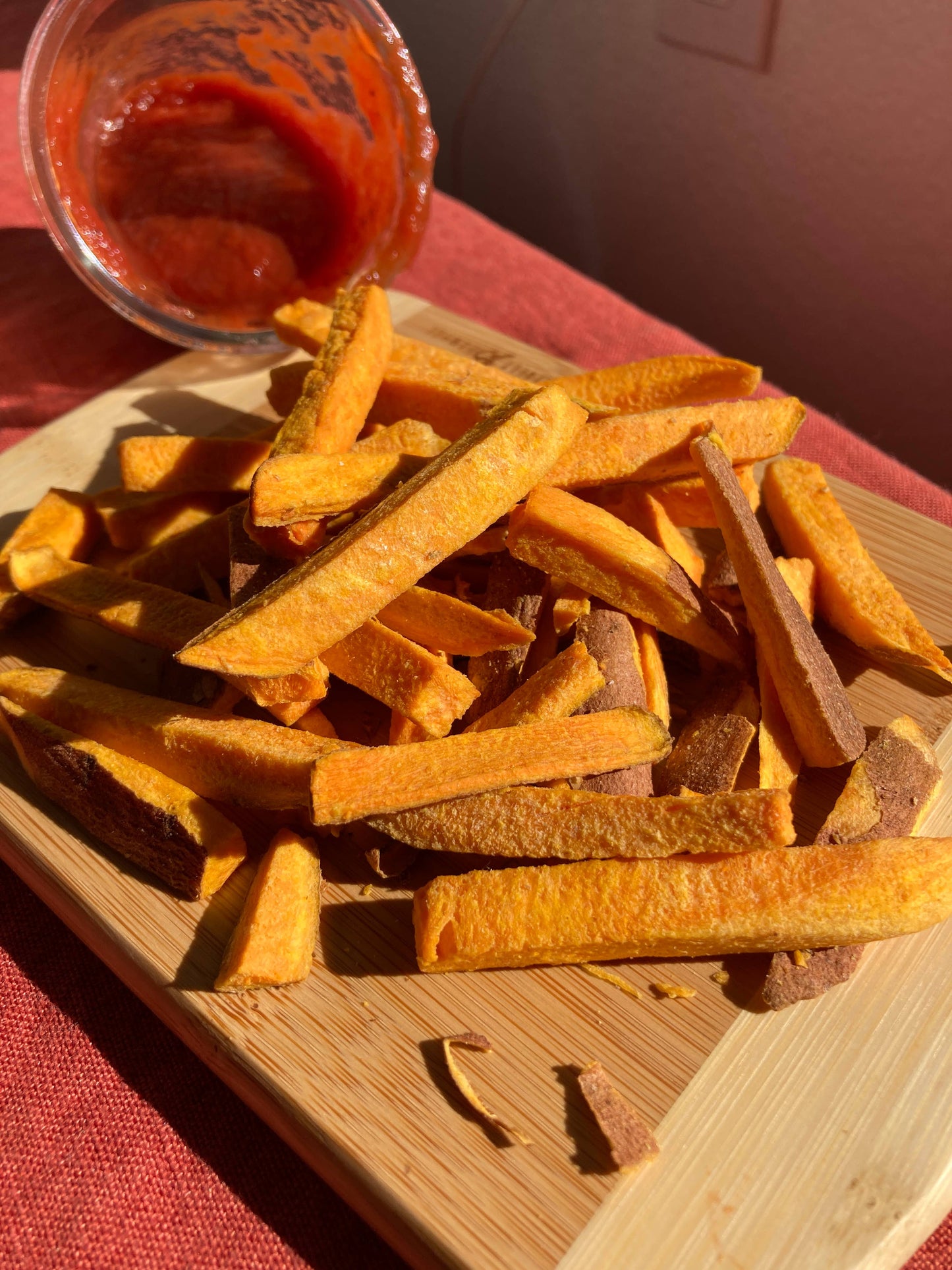 2 oz Plain (No Salt) Sweetpotato Fries