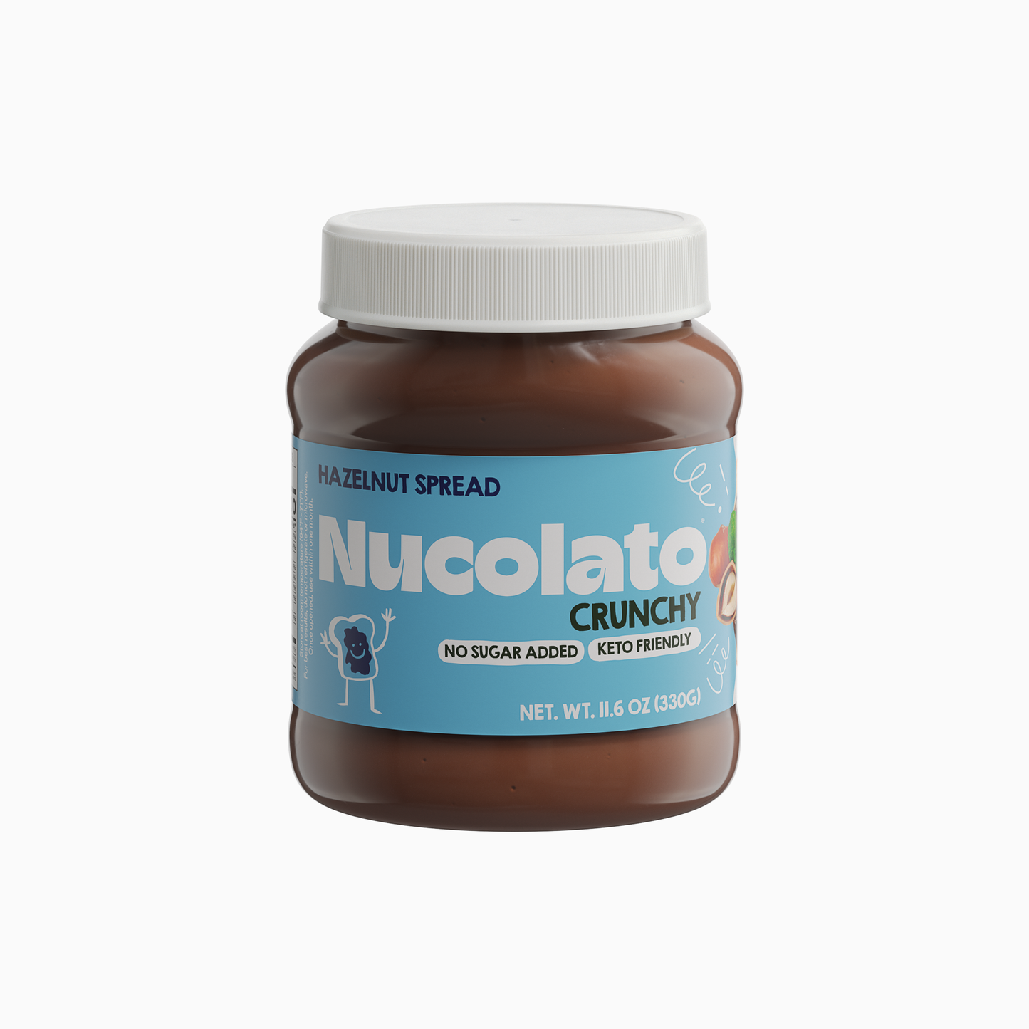 Crunchy Hazelnut Spread | Healthy Snacks, Sugar Free, Keto