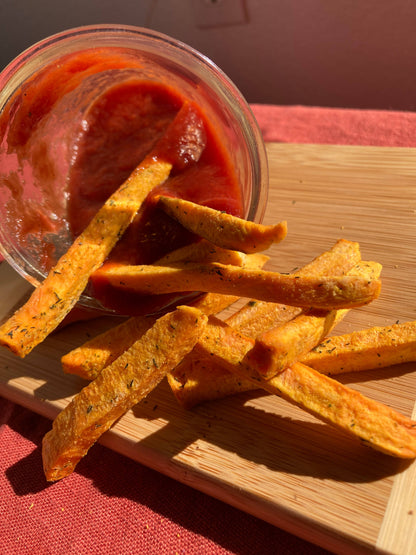 2 oz Dill and Garlic Sweetpotato Fries