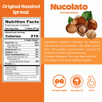 Classic Hazelnut Spread | Healthy Snacks, Sugar Free, Keto