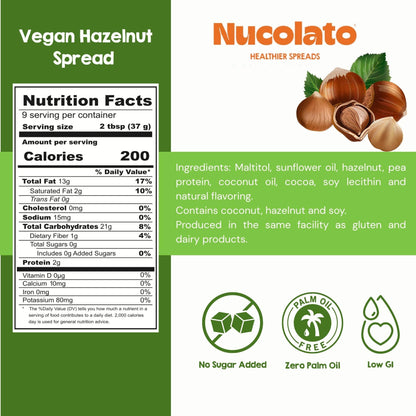Vegan Hazelnut Spread | Healthy Snacks, Sugar Free, Keto