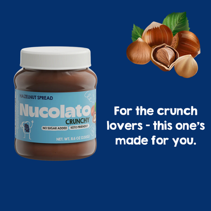 Crunchy Hazelnut Spread | Healthy Snacks, Sugar Free, Keto
