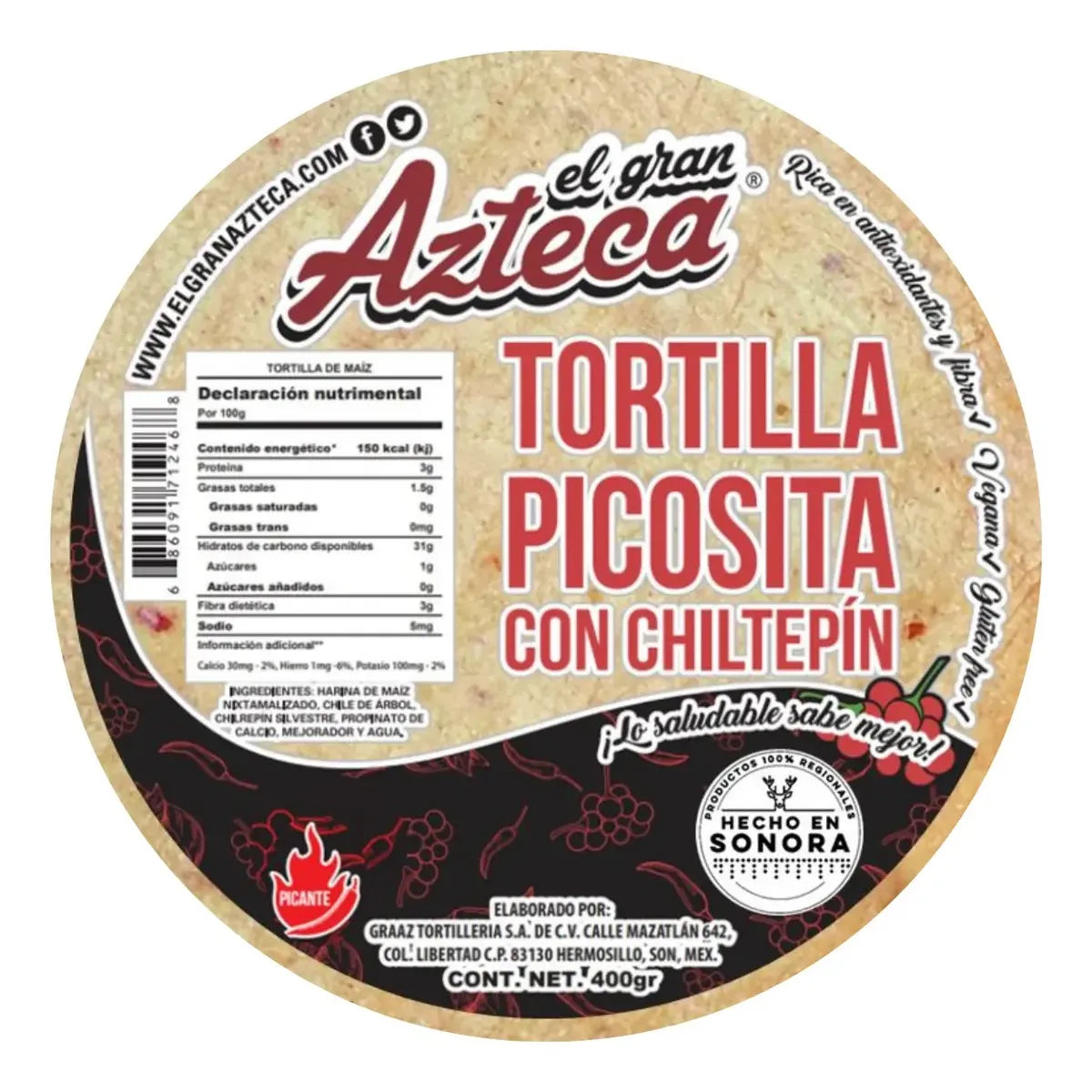 Tortilla Picosita - Chiltepin