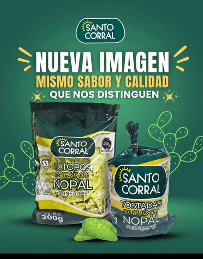Totopos Nopal - Cacti Chips