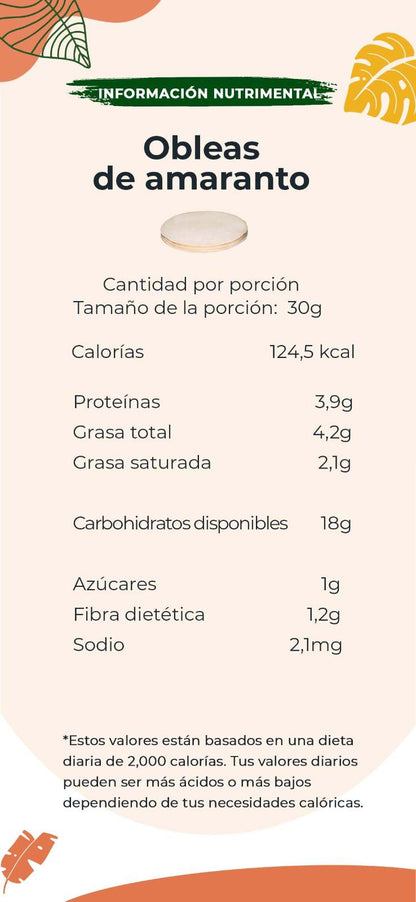 Wafers / Obleas