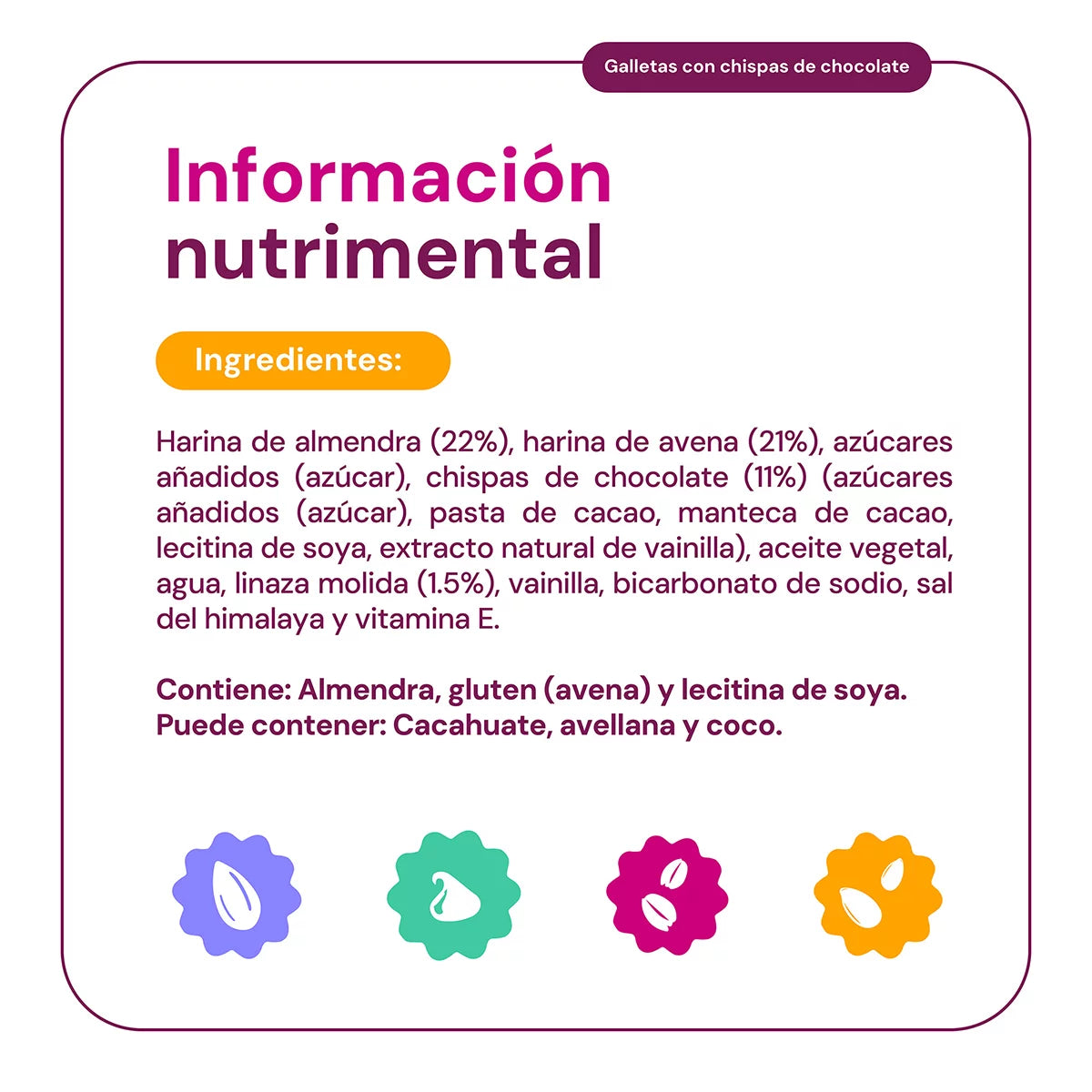 Galletas Morama - Almendra